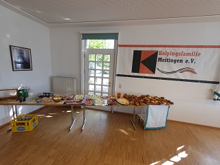 Foto vom Buffett beim Fairen Fr&uuml;hst&uuml;ck